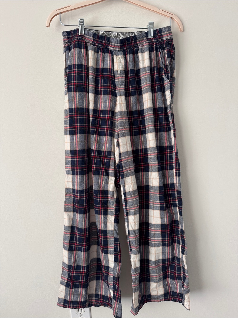 Aerie Plaid Flannel Pajamas Lounge Pants Size medium